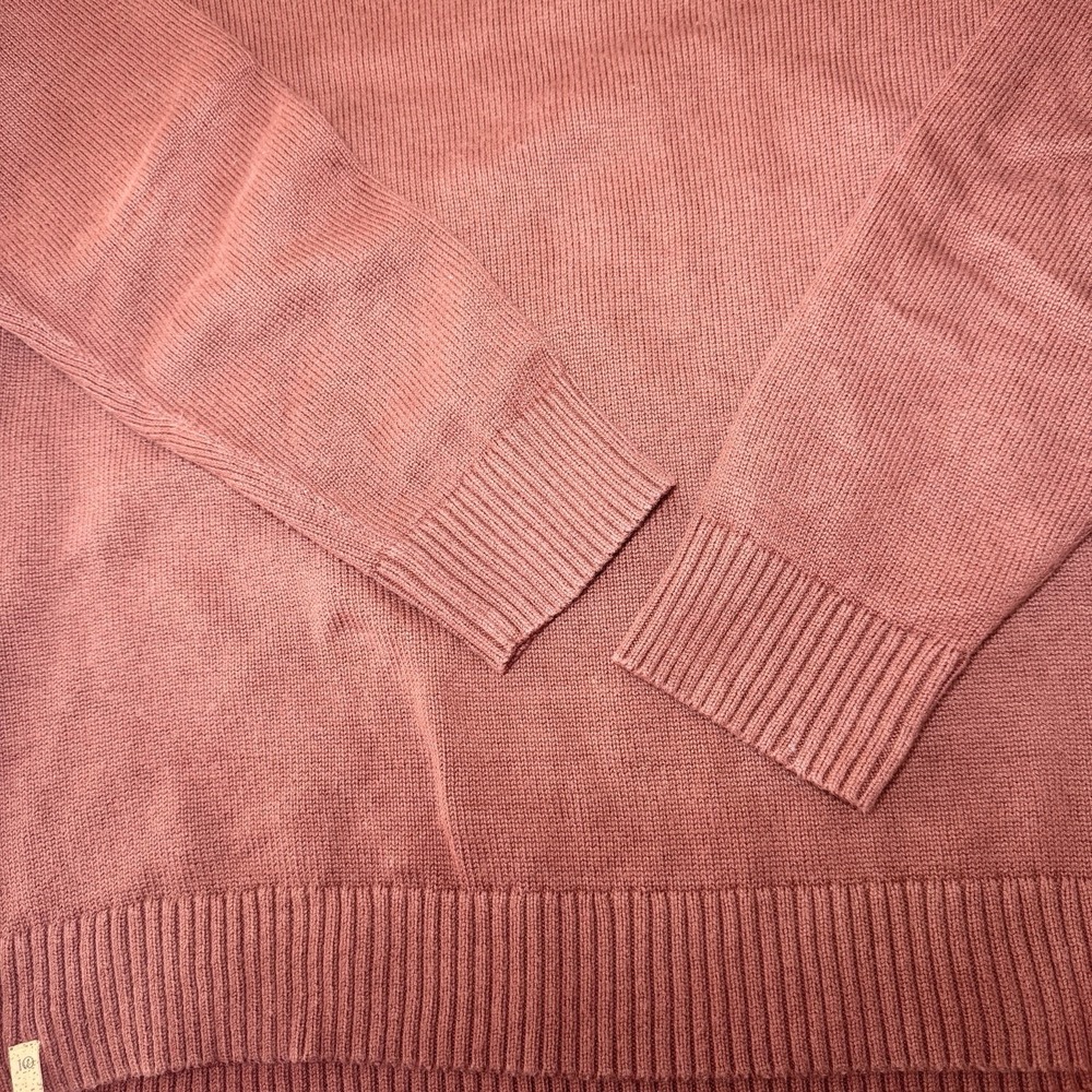 Tentree‎ Men's Crew Neck Sweater M Highline Organic Cotton Knit Jumper Brown - Picture 4 of 8